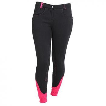 Rojo caballo Junior Pantalón Julia Elastico, negro, 116EU
