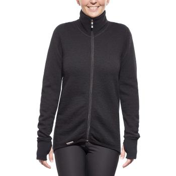 Chaqueta de Merino con Cierre Completo Woolpower 400 - Hombre Negro