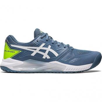 Asics Gel-Challenger 13 Zapatillas de Tenis para Hombre Azul Verde 1041A222 400 Talla 45