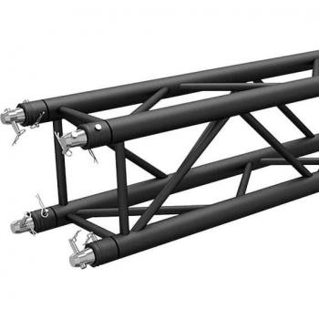 Global Truss SQ-4110 BLK/MTE - 3.28' (1.0m) Black Powder Coat Square Segment
