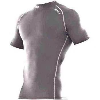 2XU PWX - Camiseta de compresión para hombre, tamaño XS, color blanco