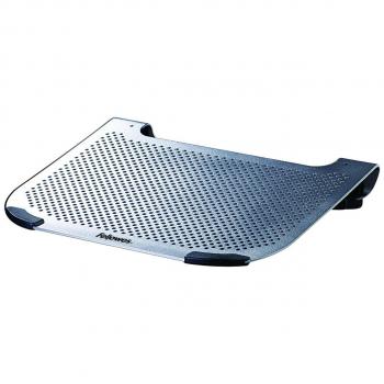 Fellowes Ventilador Removible - Soporte para portátil de Aluminio con Ventilador removible de hasta 15, metálico