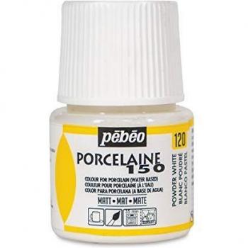 Pébéo Pintura Porcelana al Agua Acabado Brillante Blanco 45ml
