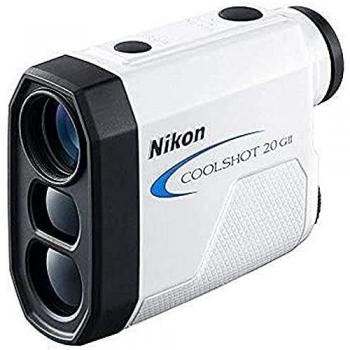 Nikon COOLSHOT 20 GII Golf Laser Rangefinder, Color: White, Maximum Range: 800 yds, 29% Off After Instant Savings w/ Free S&H