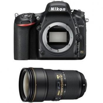 Cámara Réflex Digital Nikon D750 con Objetivo AF-S NIKKOR 24-70mm f/2.8E ED VR