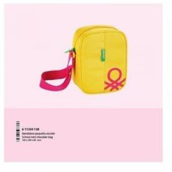 BENETTON YELLOW - BANDOLERA PEQUEÑA 16 CM