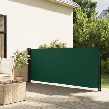 Toldo lateral retráctil 140x300 cm Color Negro, Crema, Azul y Verde Oscuro