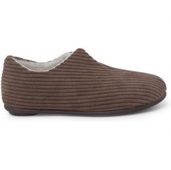 Zapatillas de Casa Tipo Babuchas De Pana con Suela Antideslizante