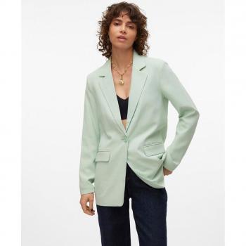 Blazer Clásico Verde para Mujer Vero Moda Carmen Corte Recto XS
