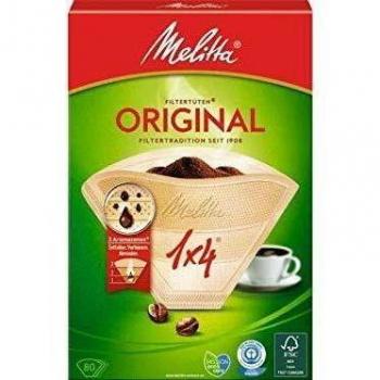 Melitta 1x4 Filtro Original para Máquina de Café