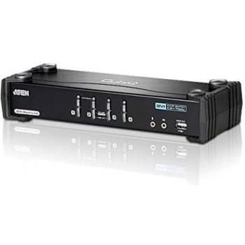 Aten CS1784A Interruptor KVM Negro - Periférico de Entrada