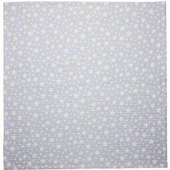 Cambrass Boutí Star - Colcha, 100 x 135 cm, color celeste