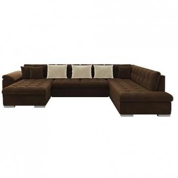 Sofá rinconero Comfivo 114, Magic Velvet, función de descanso, caja de ropa de cama, 348x205x76cm