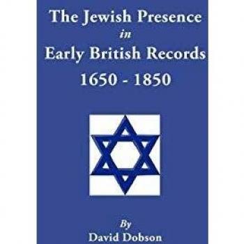 Presencia Judía en Registros Británicos Tempranos, 1650-1850 - David Dobson