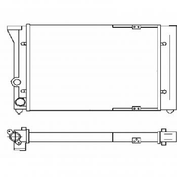 Hella  8MK 376 715-301 radiador