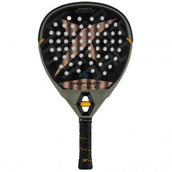 PALA DE PÁDEL DROP SHOT X-DRIVE 1.0 - DP304019, características: diseño aerodinámico, núcleo de goma EVA, superficie de fibra de vidrio, forma híbrida, balance medio, peso entre