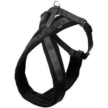 Karlie 1031176 Arnés de Nylon Cross, Negro, 25 x 70-90 cm, L