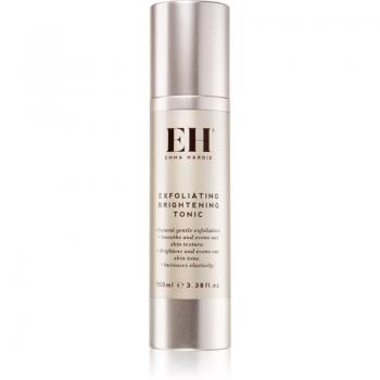 Emma Hardie Exfoliating Brightening Tonic, 100 ml, gentle exfoliating toner with a brightening effect, contains AHA & BHA, reduces signs of ageing, increases skin elasticity, smooths & revitalises skin, suitable for