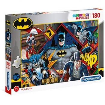 Clementoni- PZL 180 Batman Puzzle Infantil, Multicolor