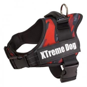 Arnés para Perros Xtreme Dog Camuflaje Rojo Talla S