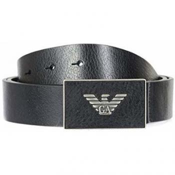 Emporio Armani Plaque Black Large