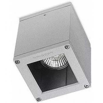 Plafón Exterior Afrodita 1 Luz Gris IP54 GU10