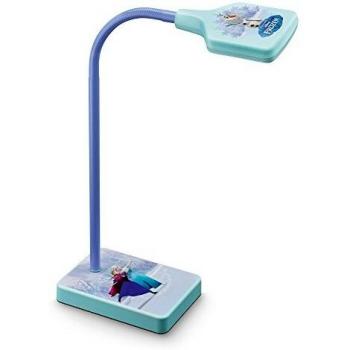 Philips Disney Frozen - Lámpara de escritorio, LED, luz fría, bombilla de 4 W, color azul