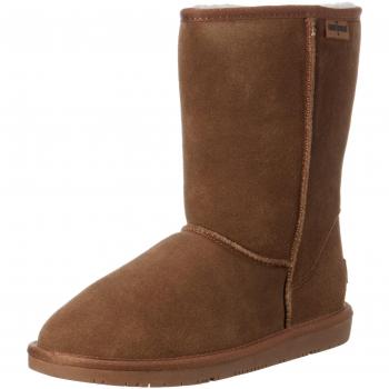 Minnetonka Women's Olympia Tan Short Boots Size 7 M