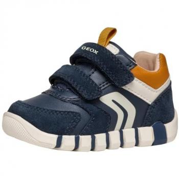Zapatillas Geox Iupidoo D Azul Marino/Amarillo Oscuro para Niño, Talla 20 EU