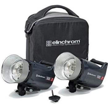 Elinchrom E20666 - Pack de antorchas para estudio foto, negro