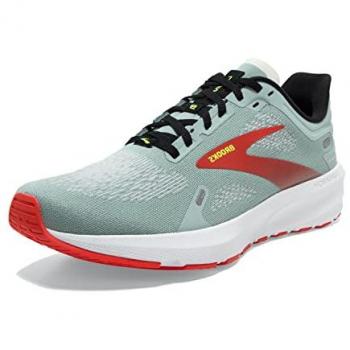 Brooks Launch 9 Men's Neutral Running Shoe - Light Blue, Red, Size 44