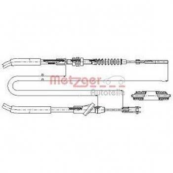 Cable de embrague Metzger 18.6103 para Suzuki Vitara