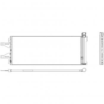 Hella  8FC 351 301-661 condensador