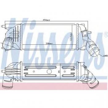 Intercooler NISSENS 96719 - Intercooler de alta calidad, diseñado para optimizar la refrigeración del aire de admisión, fabricado con materiales duraderos y resistencia a la corrosión, compatible con una amplia gama de vehículos