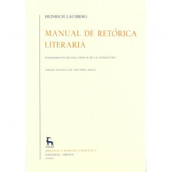 Manual De Retórica Literaria - Volumen 2