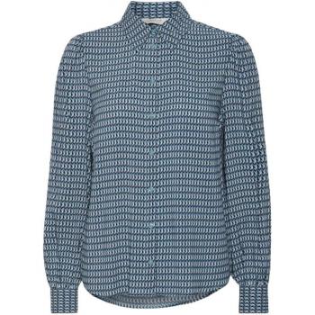 b.young Byjosa Women's Shirt in Smoke Blue Mix