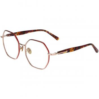 Scotch & Soda 3029 401 Gafas Recetadas para Mujer Dorados, Armazones para Mujer, Lentes Recetadas Para Mujer, color dorado