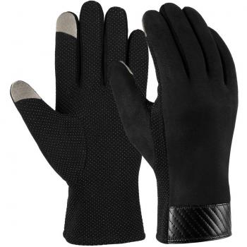 VBIGER Pantalla Táctil Antideslizante de la Silicona Deportes Guantes Calientes al Aire Libre del Otoño e Invierno,Unisex