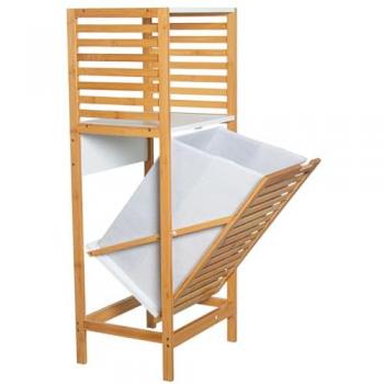 Estantería de Baño Alexandra House Living Marrón Madera 38 x 95 x 30 cm