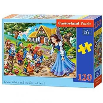 Castorland 120-Piece Snow White and the Seven Dwarfs Puzzle