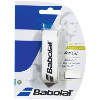 Babolat Base Mango banda Xcel Gel, color blanco, One size, 670040 – 101