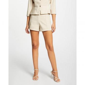 Morgan - Short de mujer city recto talle alto