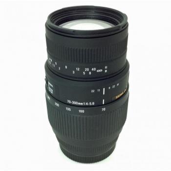 Objetivo Sigma 70-300 mm F4-5.6 DG Macro para Sony A / Minolta