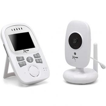 Vigilabebés Inalámbrico 2.4 LCD con Sonido Bidireccional y Cámara Orientable
