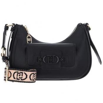 Liu Jo Pakuna RFID Protection Crossbody Bag 24 cm Black