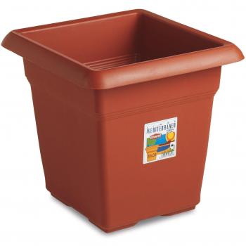 Vaso Jardín Cuadrado de Terracota 45x45 h40 Stefanplast