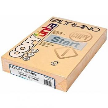 Fabriano 61321297 - Papel Copy Tintado Tenue, Albaricoque, A4, 80 g, 500 FG