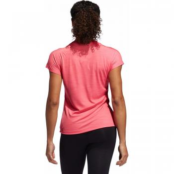 adidas SS Bos Logo tee Camiseta, Mujer, rosrea, XS