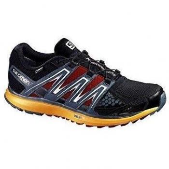 SALOMON Citytrail X-Scream GTX Zapatilla de Trail Running Caballero, Negro/Gris/Naranja, 48