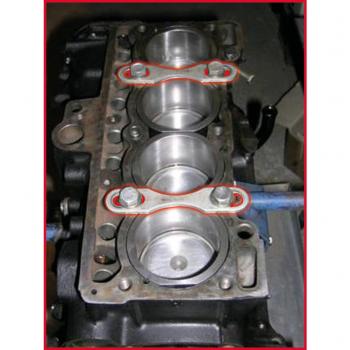 KS Tools 150.3593 Bridas de sujeción para PSA